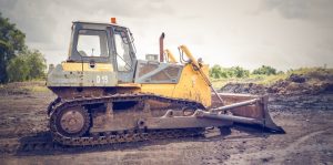 Site grading in Wake Forest