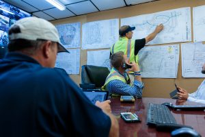 Holly Springs water and sewer construction